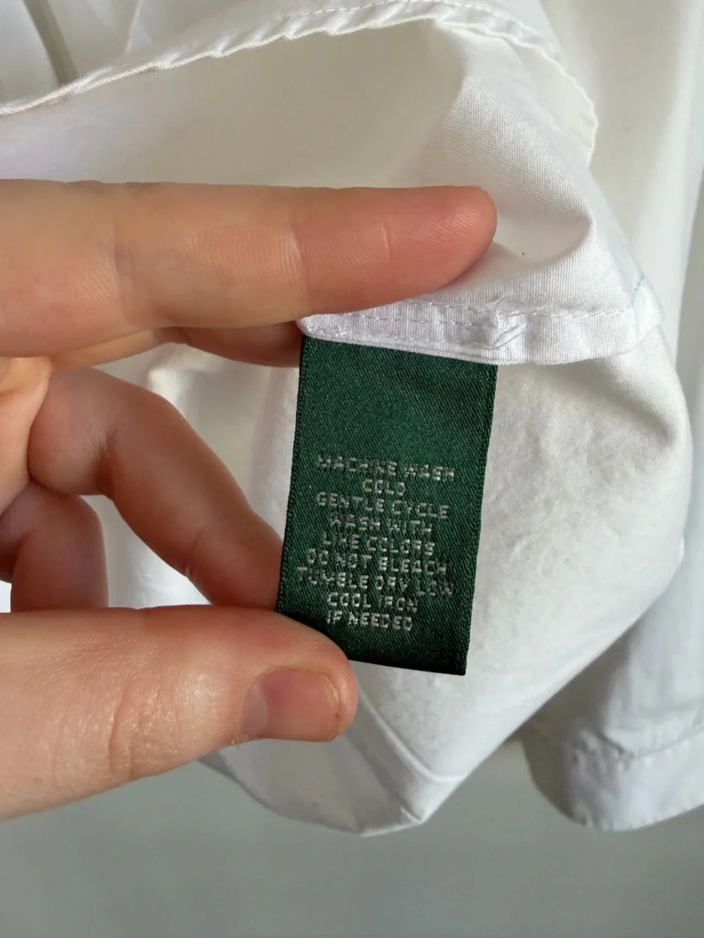 Lauren Ralph Lauren White Victorian Ruffle Button-Front Shirt (XL) Boho Revival - Picture 8 of 12